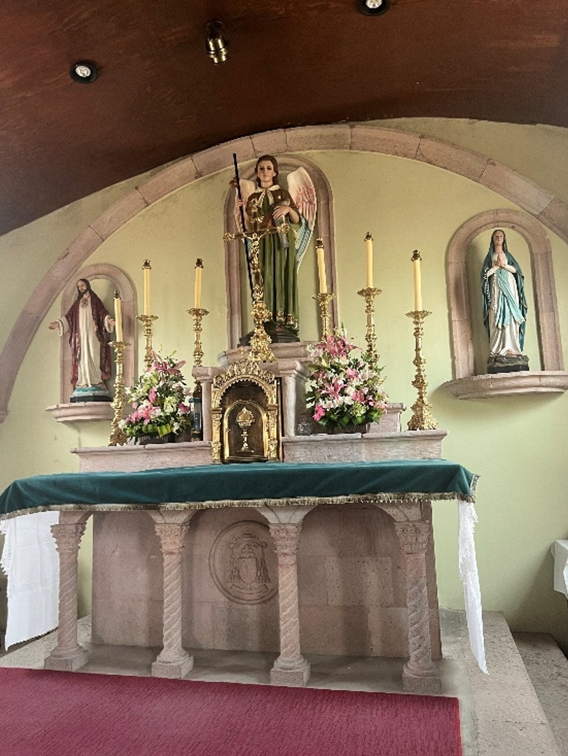 Altar original de la Capilla San Rafael